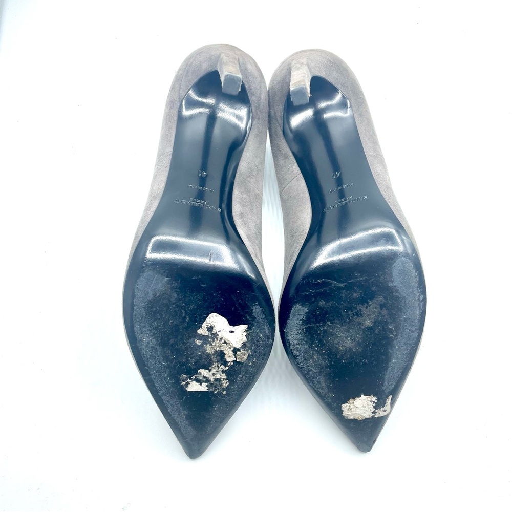 Saint Laurent gray suede pump 41 - Picture 6 of 7